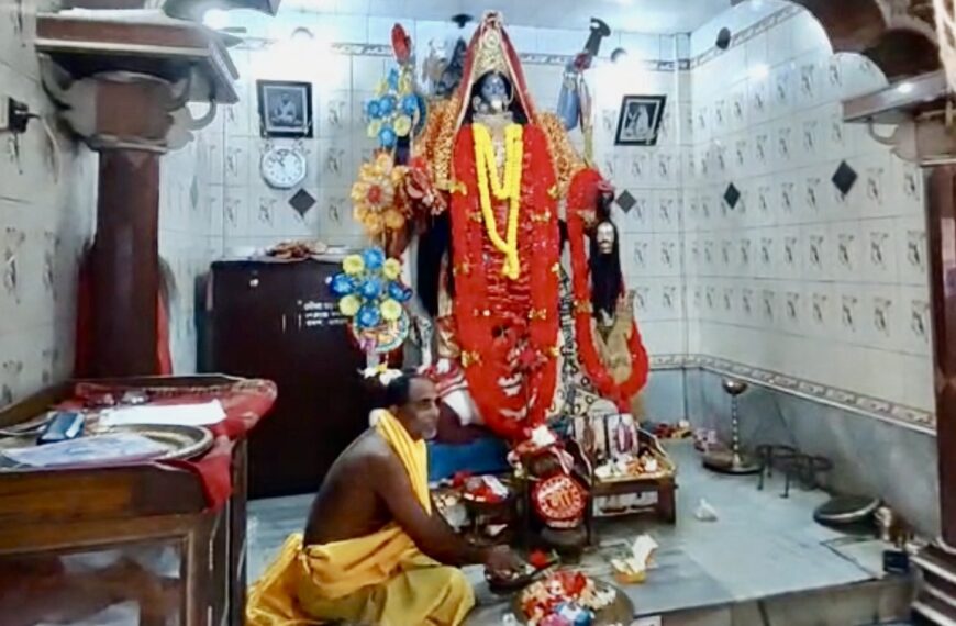 বর্ধমানে রামকৃষ্ণপল্লী শিব কালী মন্দিরে…