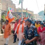 আদিবাসী কলেজ ছাত্রীদের কুপ্রস্তাব ও হুমকি, অভিযুক্তদের গ্রেপ্তারের দাবিতে রাজনগর থানায় বিজেপির বিক্ষোভ ও ডেপুটেশন