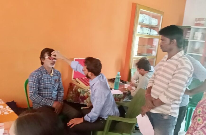 সিউড়িতে বিনা মূল্যে চক্ষু পরীক্ষা শিবির, মানবিক উদ্যোগে…