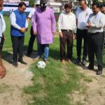 শিলিগুড়িতে গ্রেটার লায়নসের উদ্যোগে দৃষ্টিহীনদের ফুটবল প্রতিযোগিতা উদ্বোধন ডেপুটি মেয়রের হাতে