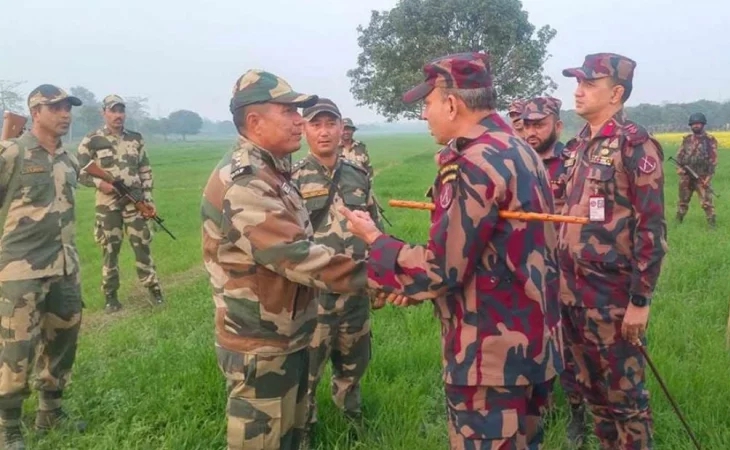 বর্ডার গার্ড বাংলাদেশ (বিজিবি) ও ভারতের সীমান্তরক্ষী বাহিনী&hellip;